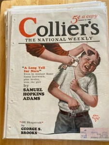 COLLIER'S  NATIONAL WEEKLY MAGAZINE JAN 21 1928 SAMUEL HOPKINS,  ALAN FOSTER - Picture 1 of 1