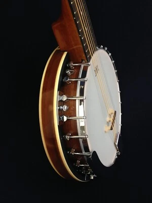 Caraya BJ-006 6-String Mahogany Resonator Banjo w/Arm Rest + Free Gig Bag - Image 1 of 4