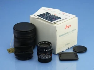 LEICA LEITZ 35MM SUMMILUX-M F1.4 DOUBLE AA ASPHERICAL 11873 LENS +BOX SET MINT! - Picture 1 of 7