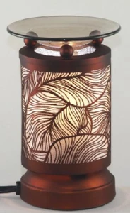 Electric Metal Touch Fragrance Lamp Oil Burner Wax Warmer Night Light - Picture 1 of 1