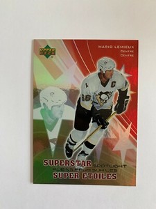 2005-06 McDonald's Upper Deck Superstar Spotlight #SS1 Mario Lemieux - Penguins