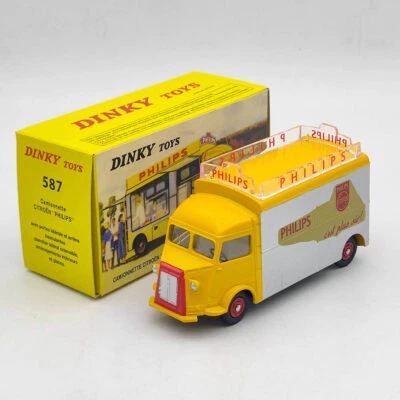Atlas 1/43 DINKY TOYS 587 Camionnette CITROEN 1200K PHILIPS Diecast Models Car - Image 1 of 4