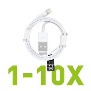 iPhone Ladekabel USB Kabel 1m 5 6 7 8 X XS XR 11 12 13 14 Pro für Apple - Bild 1 von 7
