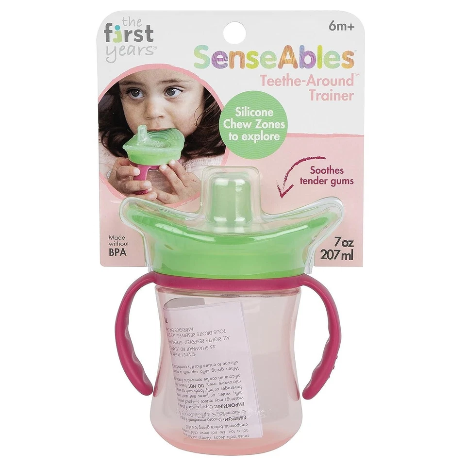 The First Years SenseAbles Teethe-Around Silicone Sensory Trainer Cup, 7 oz - Image 1 of 1