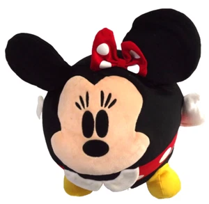 Disneyland Walt Disney World Round Minnie Mouse Super Soft 13" Plush - Picture 1 of 10