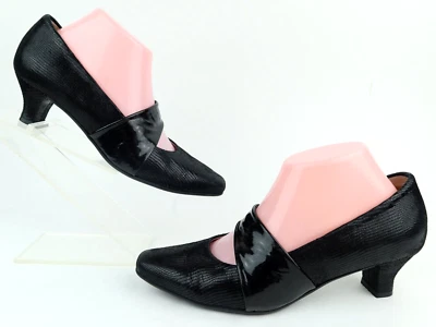 BeautiFeel Victoria Luminous Suede Pump Black / Black Patent EU 39 / US 8-8.5 - Image 1 of 4