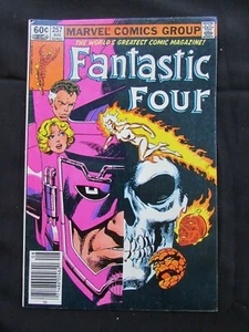 FANTASTIC FOUR #257 - GALACTUS, SKRULL, SCARLET WITCH + - VERY HIGH GRADE COPY!! - Picture 1 of 4
