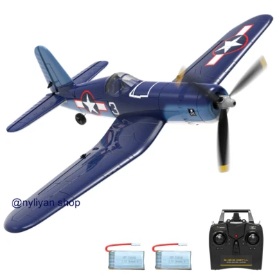 2.4G 4CH RC F4U76108 Fighter Airplane Fixed Wing Aerobatic RTF Gyro Glider Model - Image 1 of 4