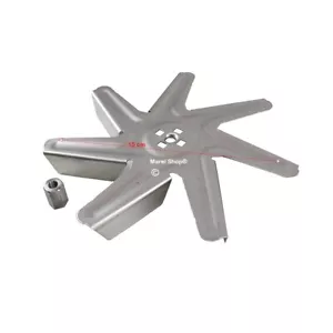 Ventola Girante 7 Pale con Dado Diametro 15 cm per Forno Bosch Siemens HBA63B222 - Foto 1 di 4