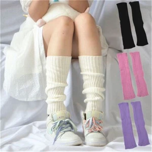 Clothes Ballet Accessories Furry Ankle Calf Socks Knitted Wool Leg Warmers - Picture 1 of 15
