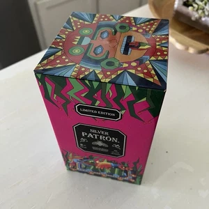 Barra Coleccionista Patrón Plata Edición Limitada Lata Rosa Fuscia México Diseño Azteca - Imagen 1 de 5