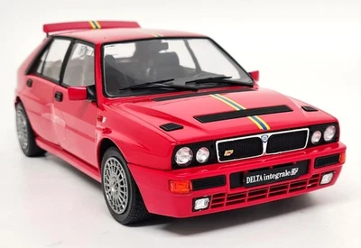Solido 1/18 Lancia Delta HF Integrale Finale Red 1995 Diecast scale model car - Image 1 of 4