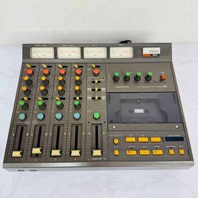 Used Tascam 244 Portastudio 4-Track Cassette MultiTrack Recorder - Image 1 of 4