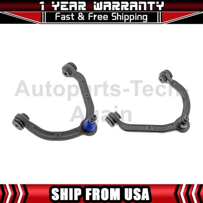 2 Mevotech Front Control Arm w/ Ball Joint Fits 2003-2018 Chevrolet Express 3500 - Image 1 of 4