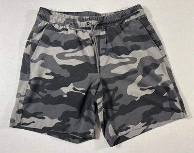 George Camouflage Shorts Men’s Sz Medium 32in-34in Gray Hiking Fishing Camping - Image 1 of 4