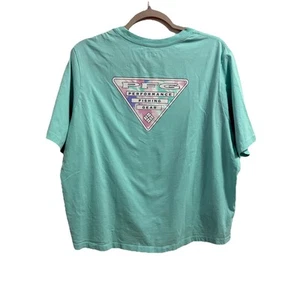 Camicia Columbia donna XL acqua manica corta casual outdoor pesca attrezzatura - Foto 1 di 7