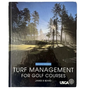 Turf Management for Golf Courses by James B. Beard 2001 HC 2nd Ed Groundskeeping - Imagen 1 de 22