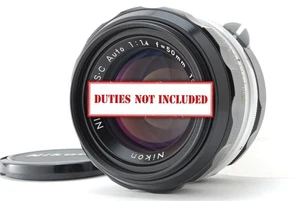[Near MINT]  Nikon Nikkor-S.C Auto 50mm f/1.4 Non Ai MF Lens From JAPAN - Picture 1 of 24