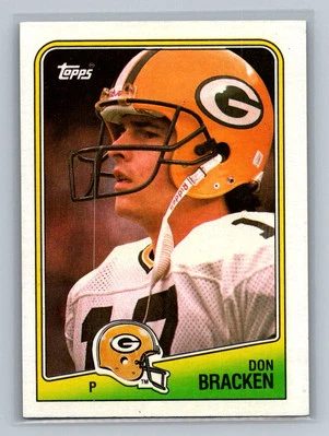 1988 Topps #320 Don Bracken Green Bay Packers Rookie - Image 1 of 2