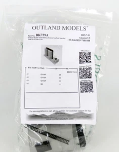 KIT de tanque de pie de gas/combustible paisaje ferroviario tren modelos Outland escala N - Imagen 1 de 2