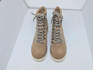 Mi.iM Arlene Stiefel Damen 9 Khaki Schnür-Stil Alltag Freizeit Stiefel - Bild 1 von 9