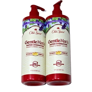 2er Pack Old Spice Gentle Man's Super Hydration Hand Body Lotion 17oz - Bild 1 von 1
