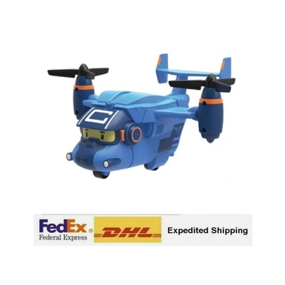 Robocar Poli Carry Carrier Airplane Car Transportation Plane Role action toy - Image 1 of 4