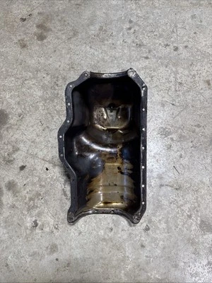 Jeep Cherokee XJ 1987 2,5 4 cilindros motor cubierta de cárter de aceite (TC87) Wrangler YJ Foto 1 de 4