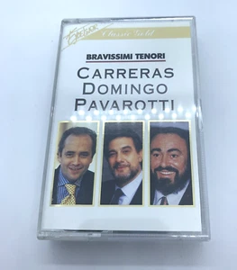 Bravissimi Tenori Carreras Domingo Pavarotti Classic Gold 1994 Cassette Tape - Picture 1 of 6