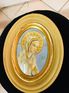 Old Picture Of The Madonna Of Peace - Picture 1 of 4