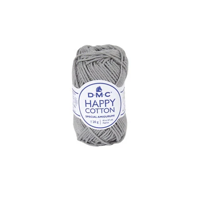 Natura Happy Cotton 3mm 20g Amigurumi and Crochet Col. 759 Gray - Image 1 of 2