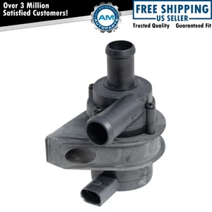 Rear Turbocharger Engine Auxiliary Water Pump Fits 2008-2018 Audi 2008-2018 VW - Picture 1 of 3