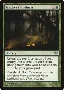 TRACKER'S INSTINCTS X 4 E/X+ DARK ASCENSION MAGIC THE GATHERING - Picture 1 of 1