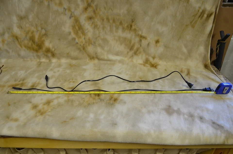 2-Prong 3Ft LS-7C125V 7A LP-5 E70732 LINETEK AC Power Cord Cable  - Image 1 of 2