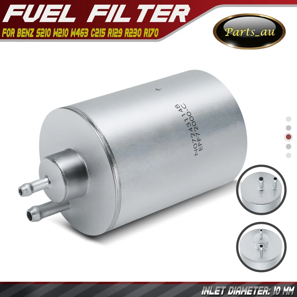 Fuel Filter for Mercedes Benz S210 W210 W463 C215 R129 R230 R170 E-Class SL SLK - image 1 of 4