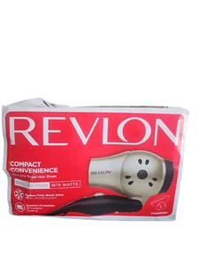 Revlon Perfect Heat 1875W Fast Dry Compact Folding Hair Dryer with Concentrator - Picture 1 of 2