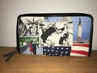 NEW YORK PATRIOTIC ZIPPER POUCH, WALLET, PHOTO HOLDER: BETESH GROUP (LIFE) 