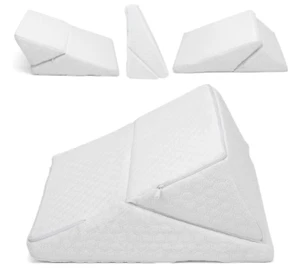 4 in 1 Wedge Support Pillow Cushion , Memory Foam, Leg/Sitting/Lying/Elevation - Picture 1 of 7