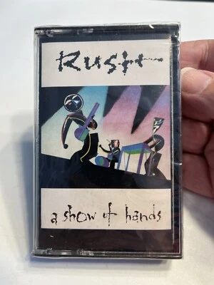 Sealed Vtg Rush A Show Of Hands Cassette Tape PolyGram Records 1989 Rock - Image 1 of 4