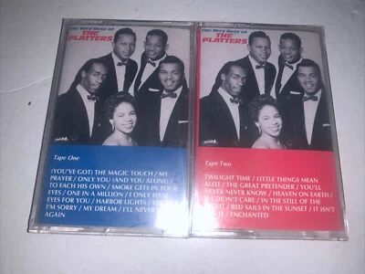 The Platters The Very Best Of  2 Cassettes  tape Sealed clamshell 1991  RARE - Image 1 of 4
