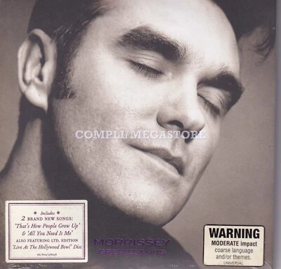 MORRISSEY - GREATEST HITS / NEW & SEALED 2CD LIMITED EDITION (UK) w/ LIVE DISC - Image 1 of 2