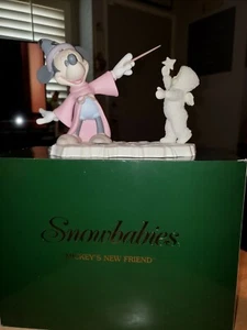 Dept 56 - Snowbabies "Mickey's New Friend" - RARE! - New w/ box - item# 714-5 - Picture 1 of 4