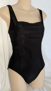Shape FX Swim Black Swim Suit Womens Size 6 - Picture 1 of 5