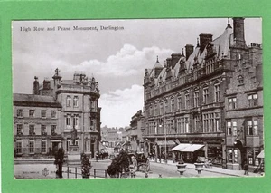 High Row Pease Monument Darlington pc unused WR & S Ref H595 - Picture 1 of 1
