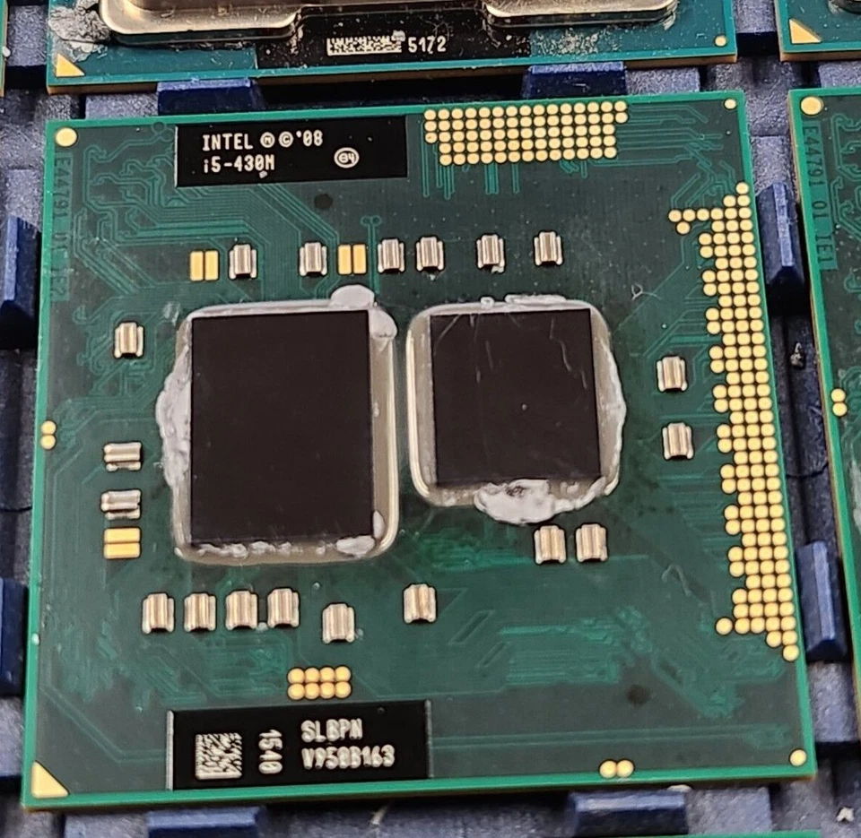 Procesador CPU para portátil Intel Core i5-430m/450M/480M 2,26/2,4/2,66 GHz 3 MB Socket G1 Foto 1 de 1