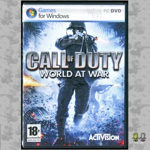 Call of Duty: World at War PC DVD-ROM Video Game Complete in Box CIB PAL - Imagen 1 de 4