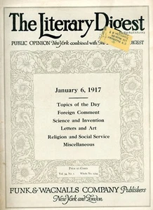 Literary Digest-Jan.6, 1917-World War 1 articles - Picture 1 of 3