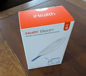 iHealth Gluco+ Wireless Smart Blood Glucose Monitor Kit with Free App, 10 Glucom - Picture 1 of 2