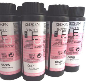  Redken Shades EQ Equalizing Conditioning Color Gloss Choose any Color or Proces