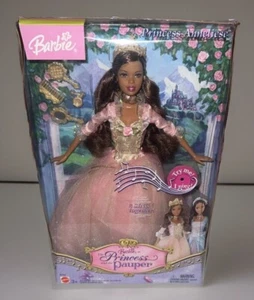 Barbie como la princesa Anneliese en La princesa y el mendigo ~Negro~ Muñeca cantora - Imagen 1 de 5